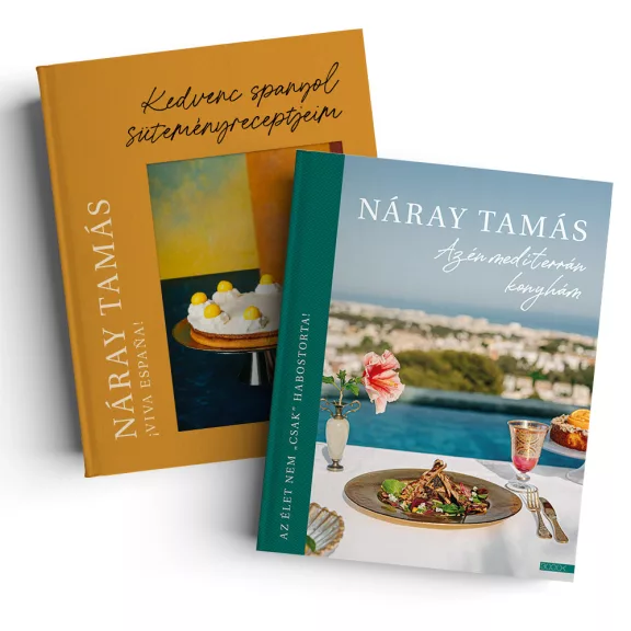 Náray Tamás: Viva Espana és Az én mediterrán konyhám csomag Náray Tamás: Viva Espana és Az én mediterrán konyhám csomag